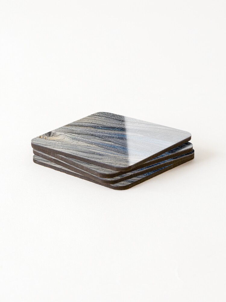 Thumbnail 4 of 5, Coasters (Set of 4), Abstract Textured Crystal Pattern designed and sold by JBlaminsky.