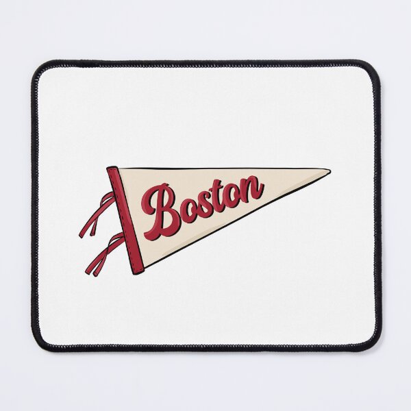 Item preview, Vintage Boston Pennant Flag designed and sold by Alexandra Jones.