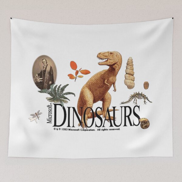 Item preview, DINOSAURS 90's CD ROM retro graphic designed and sold by The Paleo shop ..