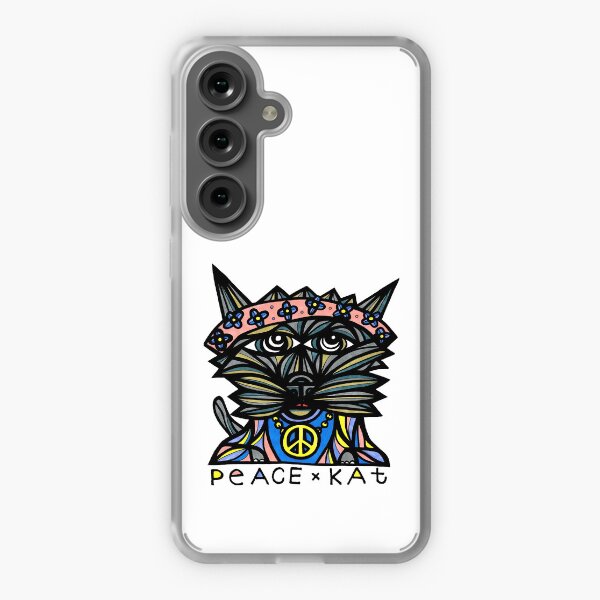 "Peace Kat" Samsung Galaxy Soft Case