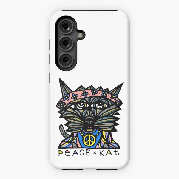 "Peace Kat" Samsung Galaxy Tough Case