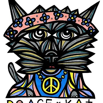Artwork thumbnail, "Peace Kat" by 631art