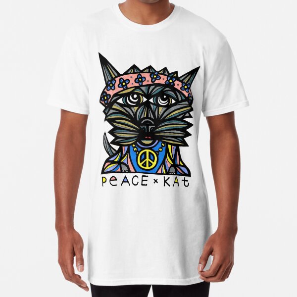 "Peace Kat" Long T-Shirt