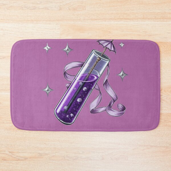 Item preview,  KAWAII PURPLE BOTTLE WITH UMBRELLA DESIGN designed and sold by aishatabubakarx.