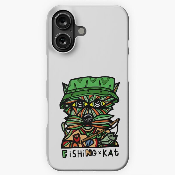 "Fishing Kat" iPhone Snap Case