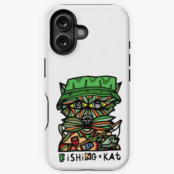 "Fishing Kat" iPhone Tough Magsafe Case