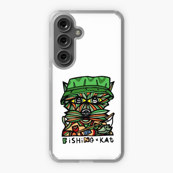 "Fishing Kat" Samsung Galaxy Soft Case