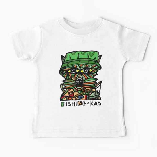 "Fishing Kat" Baby T-Shirt