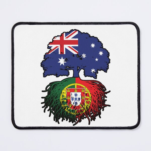 Item preview, Portugal Portuguese Australian Australia Tree Roots Flag designed and sold by FlagX.