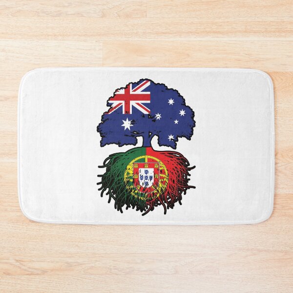 Item preview, Portugal Portuguese Australian Australia Tree Roots Flag designed and sold by FlagX.
