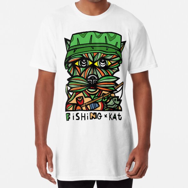 "Fishing Kat" Long T-Shirt