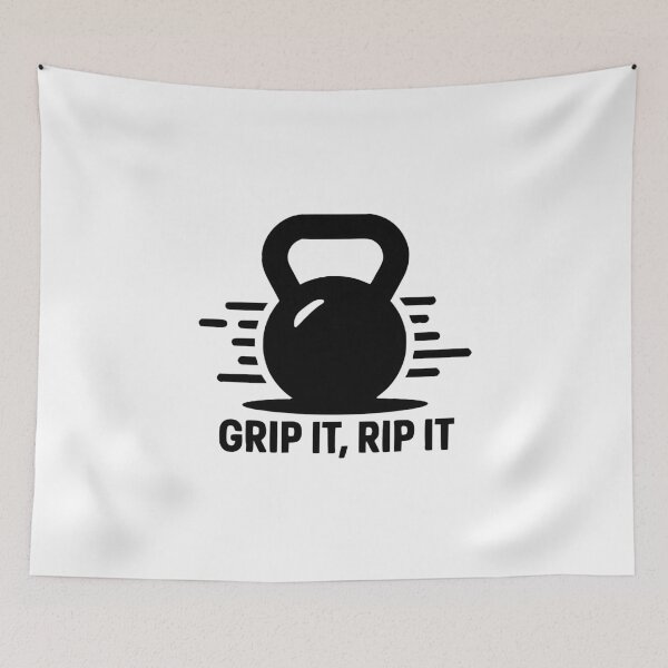 Item preview, Grip It Rip It Kettlebell Design designed and sold by OwlWorks.