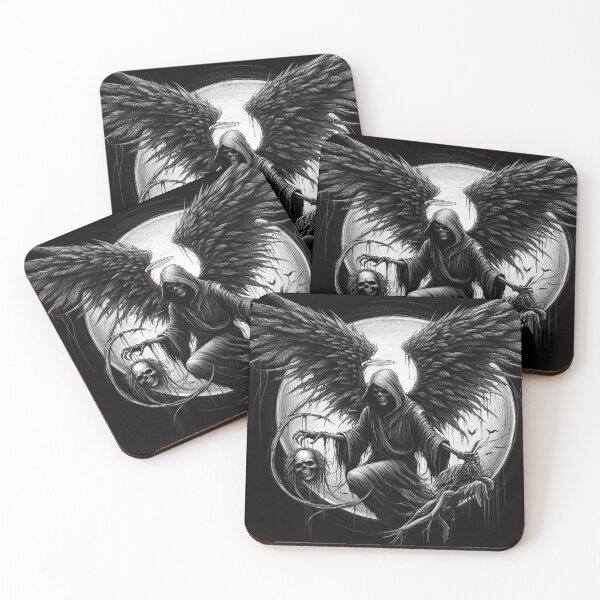 Item preview, angel of scary death designed and sold by PrintYourStyle.