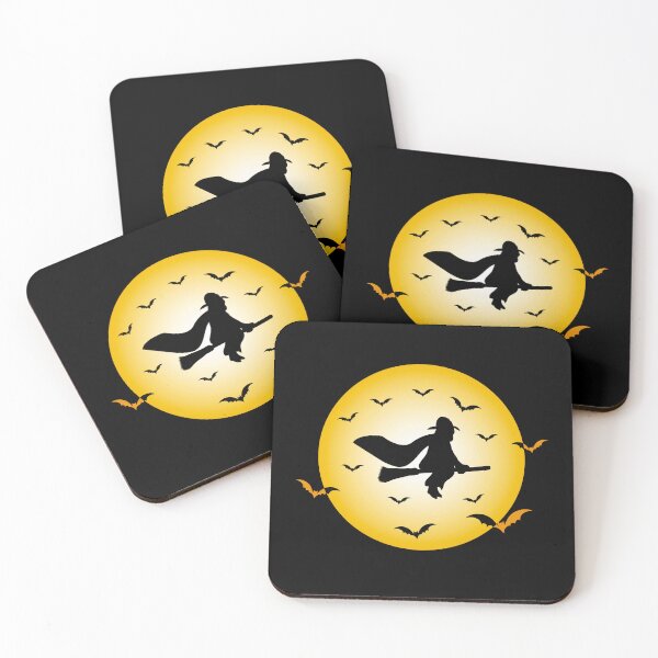 Item preview, Flying Witch Silhouette designed and sold by wazhyp.
