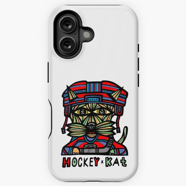 "Hockey Kat" iPhone Tough Case