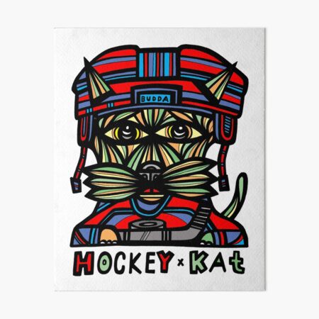 "Hockey Kat" Art Board Print