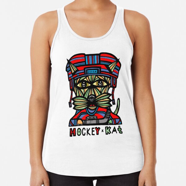 "Hockey Kat" Racerback Tank Top