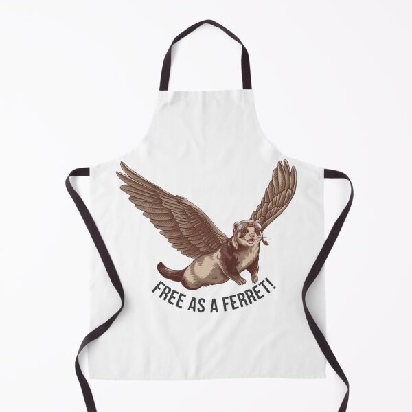 Item preview, Adventurous Ferret Soaring with Majestic Wings designed and sold by Petpixy.