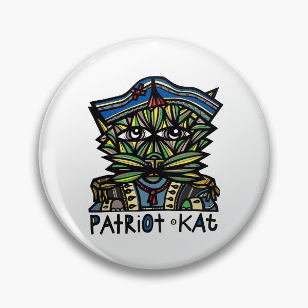 "Patriot Kat" Pin