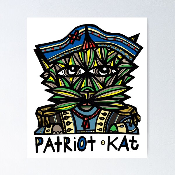 "Patriot Kat" Poster