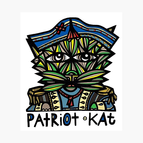 "Patriot Kat" Photographic Print