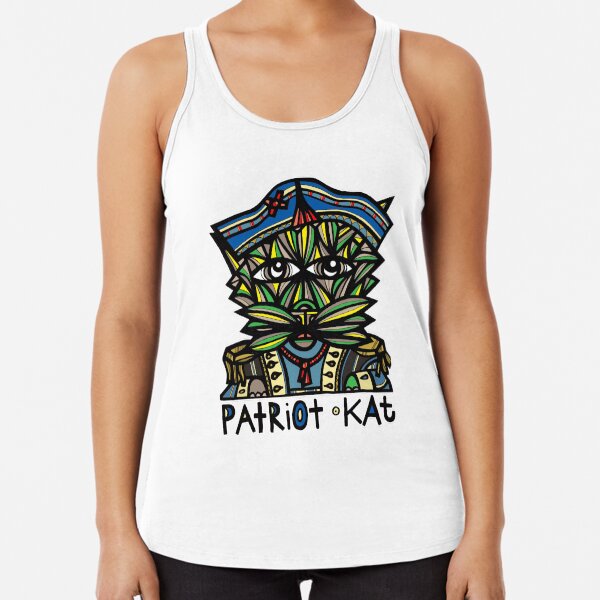 "Patriot Kat" Racerback Tank Top