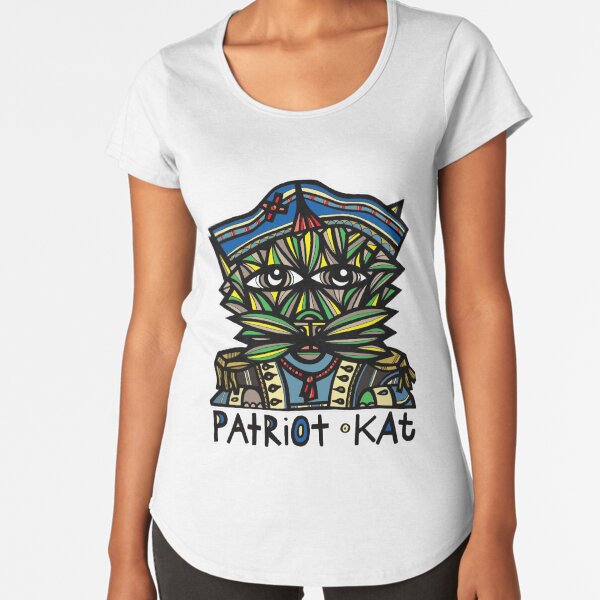 "Patriot Kat" Premium Scoop T-Shirt