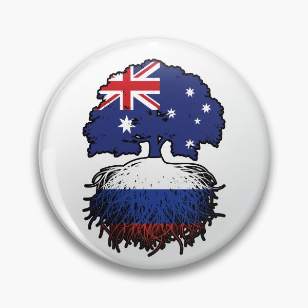 Item preview, Russia Russian Australian Australia Tree Roots Flag designed and sold by FlagX.