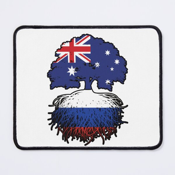 Item preview, Russia Russian Australian Australia Tree Roots Flag designed and sold by FlagX.