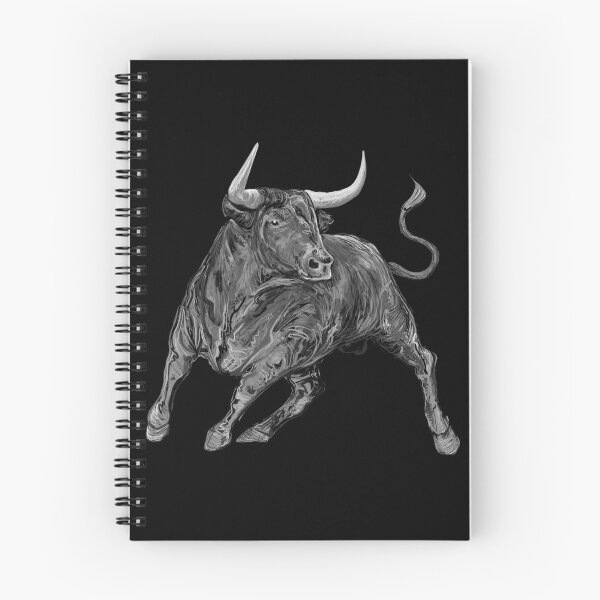 Item preview, Bull El Toro Taurus Art Black and White designed and sold by oz10.