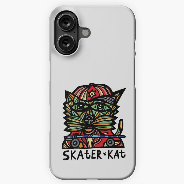 "Skater Kat" iPhone Snap Case