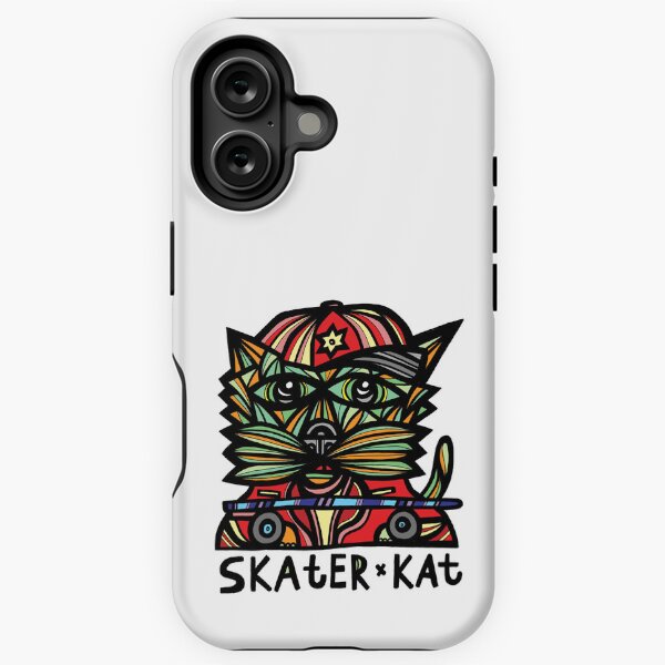 "Skater Kat" iPhone Tough Case