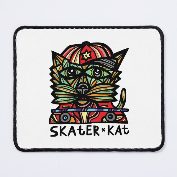 "Skater Kat" Mouse Pad