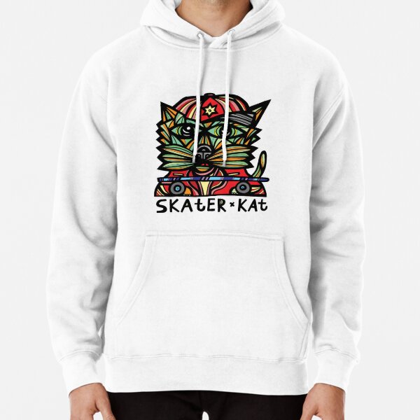 "Skater Kat" Pullover Hoodie