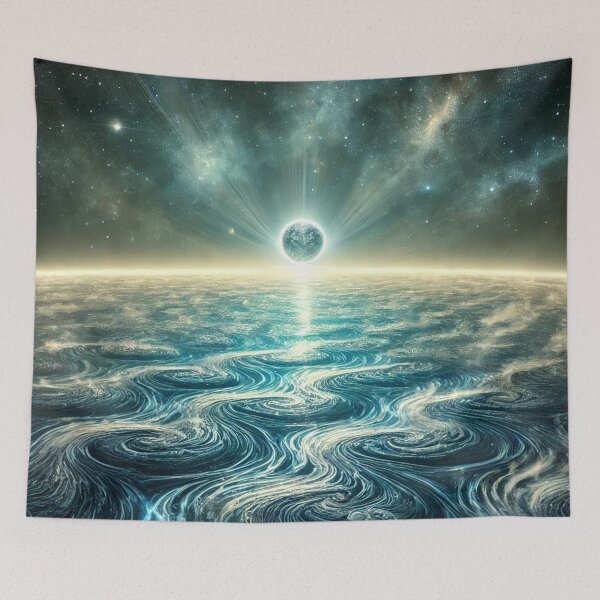 Item preview, Celestial Horizon: A Cosmic Ocean Awakens designed and sold by aunins7.