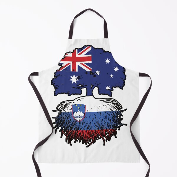Item preview, Slovenia Slovenian Australian Australia Tree Roots Flag designed and sold by FlagX.