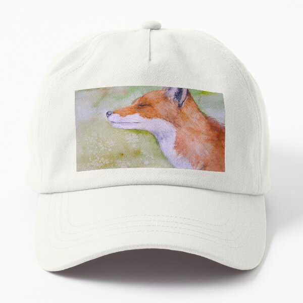 Item preview, cute fox watercolour in silent nature designed and sold by SlavaMira.