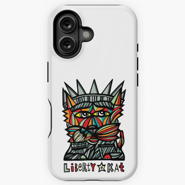 "Liberty Kat" iPhone Tough Case