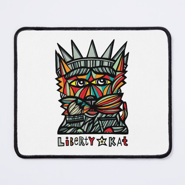 "Liberty Kat" Mouse Pad