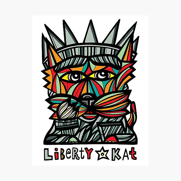 "Liberty Kat" Photographic Print