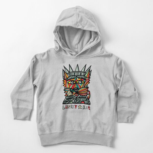 "Liberty Kat" Toddler Pullover Hoodie