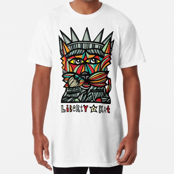 "Liberty Kat" Long T-Shirt