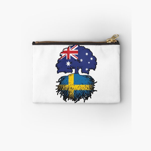 Item preview, Sweden Swedish Australian Australia Tree Roots Flag designed and sold by FlagX.