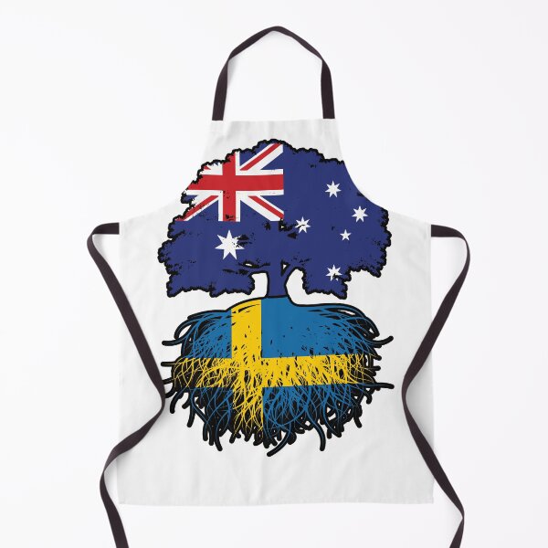 Item preview, Sweden Swedish Australian Australia Tree Roots Flag designed and sold by FlagX.