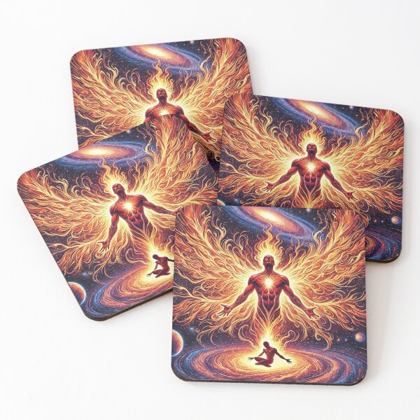 Item preview, Ascension of the Cosmic Phoenix: Rebirth of the Soul designed and sold by aunins7.