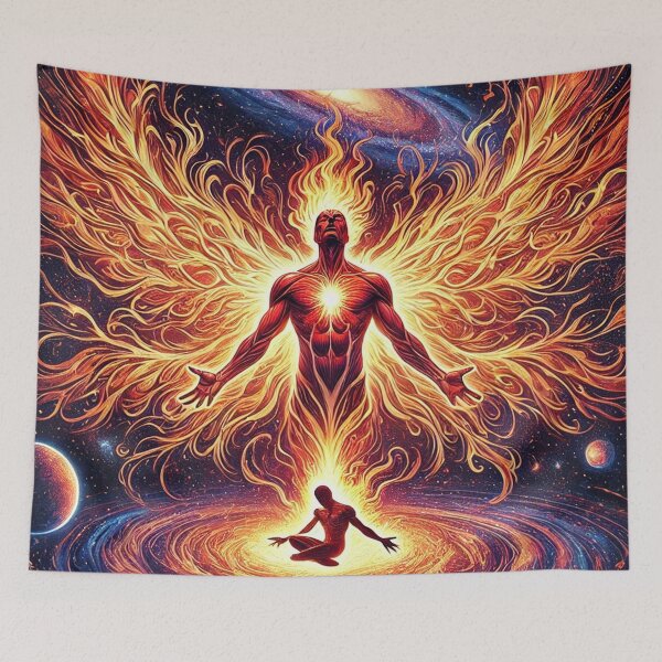 Item preview, Ascension of the Cosmic Phoenix: Rebirth of the Soul designed and sold by aunins7.