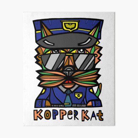 "Kopper Kat" Art Board Print