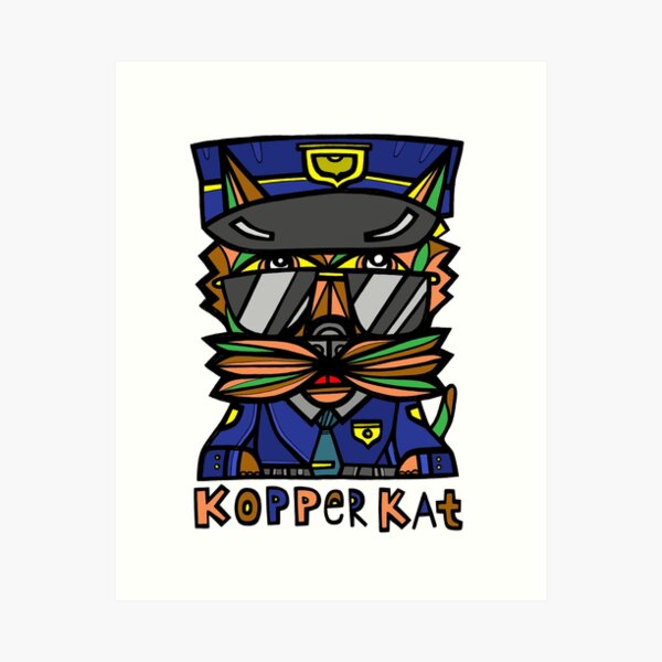 "Kopper Kat" Art Print