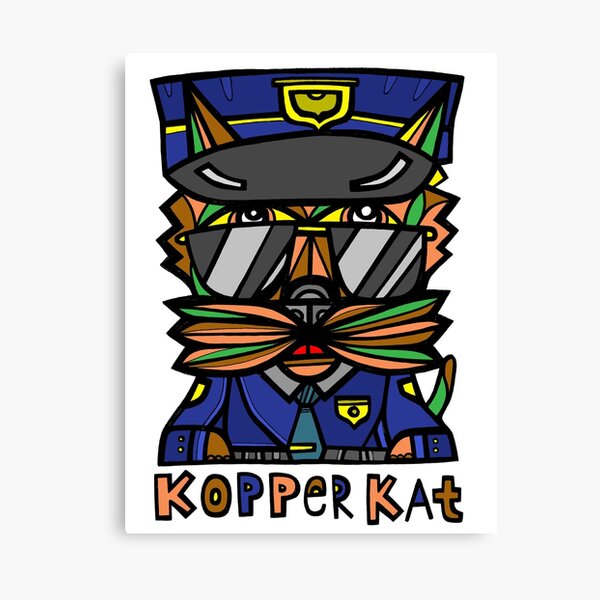 "Kopper Kat" Canvas Print