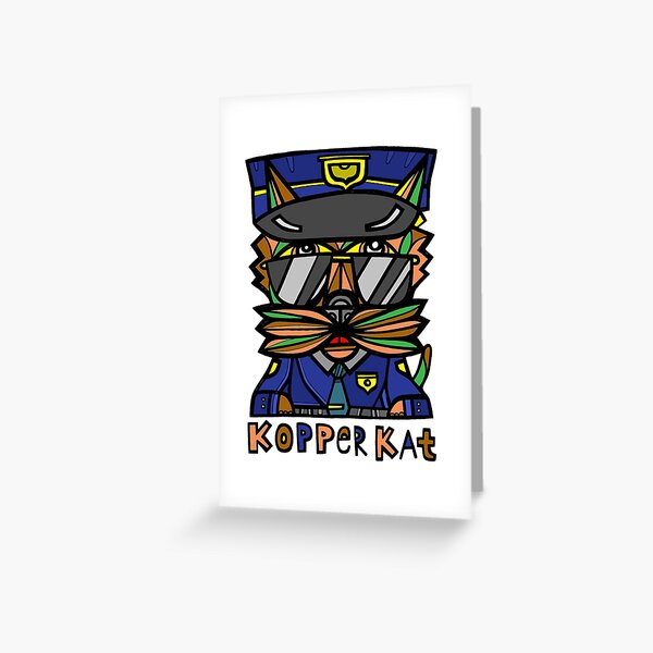 "Kopper Kat" Greeting Card